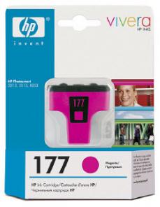Картридж hp №177 C8772HE (пурпурный), для фотопринтера HP 8253/3213/3313, 6 мл