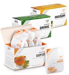 Фиточаи оздоровительные "Ареда"