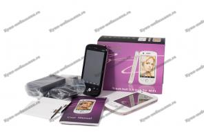 HTC W007 (TV-тюнер, 2Sim, JAVA, Wi-Fi)