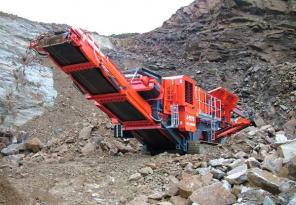Мобильная щековая дробилка TEREX/FINLAYJ