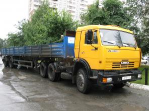 Седельный тягач Камаз 54115-15 с СЗАП 93271