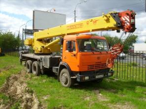Автокран Ивановец КС- 54711-1 (БАЗ-8029)