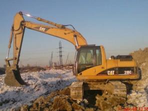 Гусеничный экскаватор Caterpillar,