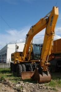 Колесный экскаватор JCB JS160W
