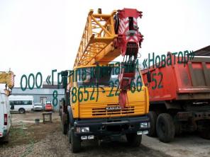 Автокран 32 тн,с Гуськом