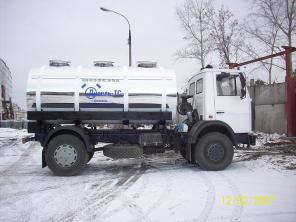 Производство и продажа молоковозов, спиртовозов, водовозов