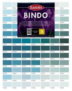 Биндо 3 (Bindo 3), водоэмульсионная краска для стен и потолков, Садолин