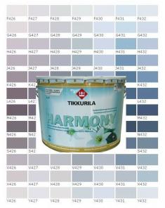 Гармония (Harmony), совершенно матовая водоэмульсионная краска для стен и потолков, Тиккурила