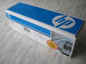 Картридж CB435A, HP LaserJet 35A оригинальный, новый в упаковке.