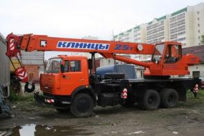 Автокран бу 25 тонн КС-55713-1К на камазе КС-45721 на Урале