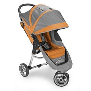 Baby Jogger City Mini – новая, цвет оранжевый с серым (orange/gray)