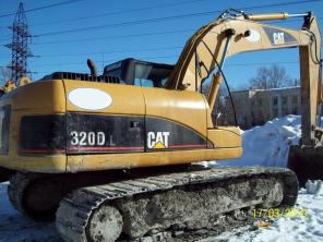 Гусеничный экскаватор CATERPILLAR 320DL, 2006 г.в., 5000 м/ч, 2650 т.р.