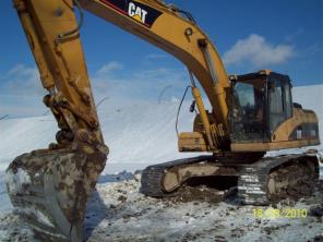 Гусеничный экскаватор CATERPILLAR 324DL, 2007 г.в., 4000 м/ч, 3800 т.р.