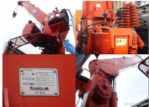 грузовик с Daewoo Novus 5т 2007г, с крановой установкой Kanglim 5т