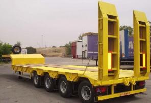FRUEHAUF (полуприцеп низкорамная платформа) Год — новый