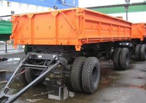 Бортовой полуприцеп СЗАП-8543