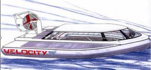 продам катер на воздушной подушке Australian Velocity Series 25