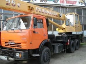 Автокран КС-55713-1 на шасси КАМАЗ 65115-65