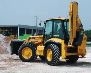 Komatsu WB97S5, Экскаватор-погрузчик Komatsu WB97S5, Трактор Komatsu WB97S5, Погрузчик Komatsu WB97S5, Экскаватор Komatsu WB97S5