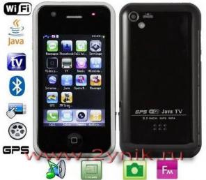 Продам китайский телефон копия Iphone Fly-ying f030 GPS,WIFI,GAVA,TV,FM,2sim