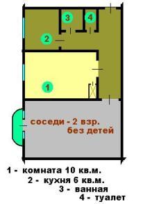 Сдаю комнату в Москве – метро Выхино