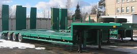 Продаем низкорамный полуприцеп-тяжеловоз