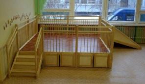 Игровые детские горки для детских садов