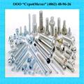 Шпильки ГОСТ 9066, 22034-22042 черные, оцинкованные, высокопрочные