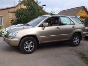 Катаю свадьбы на Lexus RX 300 и BMW X3