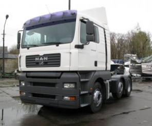 Тягач MAN TGA 26.480 XL. Год выпуска: 2005. Пробег: 520 900 км.