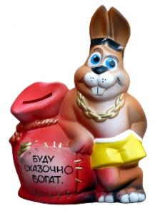 Сувенир Кролик опт. подарок кролик оптом символ нового 2011 года. кролики купить от ДанатА.