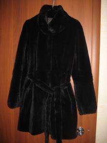 продам шубу из шиншиллового кролика (рекс)