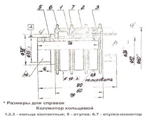 Электромагнит ИЖМВ 684432.003, коллектор кольцевой в сборе