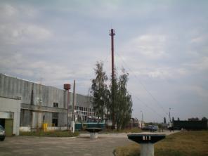 Продается ТРУБА дыиовая для котельной (Ду)-700мм, (Н)-32м.