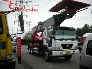 Автовышка 58 метров на базе Daewoo Novus 2007г ,17,5 т