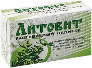 Литовит, напиток горький