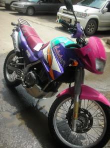 Продаю эндуро недорого Kawasaki KLE250Anhelo-77000рублей