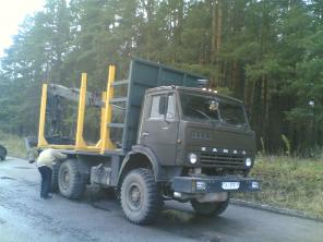 ЛЕСОВОЗ -СОРТАМЕНТОВОЗ -6 м.на базе КАМАЗ-4310 ,