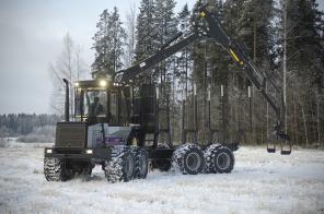 Форвардер LOGSET 6F, Forvarder LOGSET 6F, Лесотехника Форвардер LOGSET 6F, Финский форвардр LOGSET 6F