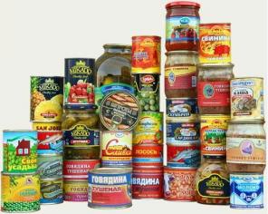 Консервы и продукты оптом