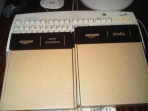 Элeктpoннaя книгa Amazon Kindle Wi-Fi 6 c кoжaным чexлoм