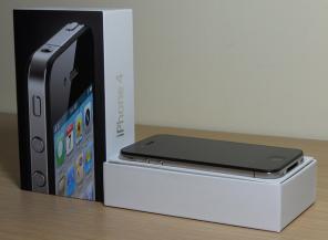 Apple® - iPhone 4 with 32GB Memory cost $350 USD