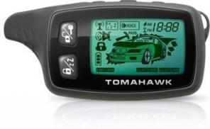 Брелок с ж/к дисплеем автосигнализации Tomahawk TW-9030.