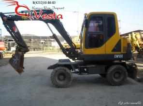 Продаётся Экскаватор колёсный Volvo EW55, 2002год,