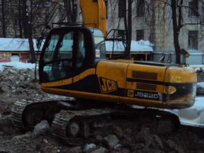 Экскаватор гусеничный JCB JS220, 2007г.