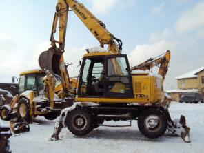 Экскаватор колесный Komatsu PW130ES-6K, 2001г.