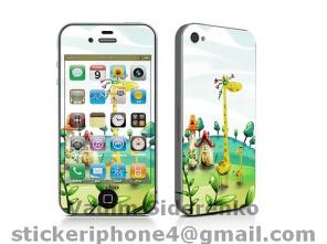 Стикеры для iPhone 4, наклейки