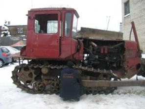 Модернизация трактора ДТ-75