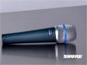 Микрофон SHURE BETA 57 A вокально-инструментальный.новый