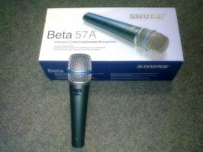 Микрофон SHURE BETA 57 A вокально-инструментальный.новый